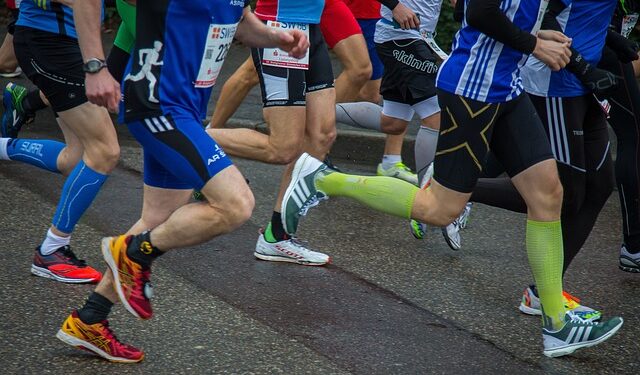 Plave linije označavaju najbrži put na Čikaškom maratonu