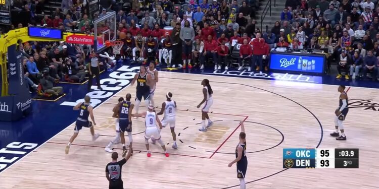 Denver nakon drame pokvario Oklahomin niz uz Jokićev tripl-dabl