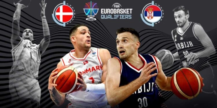 Košarkaši Srbije deklasirali Dansku u Kopenhagenu