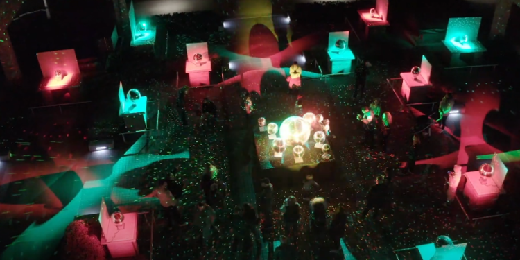 Početak praznične sezone: Lightscape u Čikagu