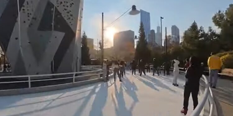 Maggie Daley Ice Skating Ribbon