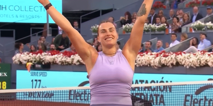 Može li je iko zaustaviti? Sabalenka ponovo pokorila Madrid i ispisala istoriju (VIDEO)