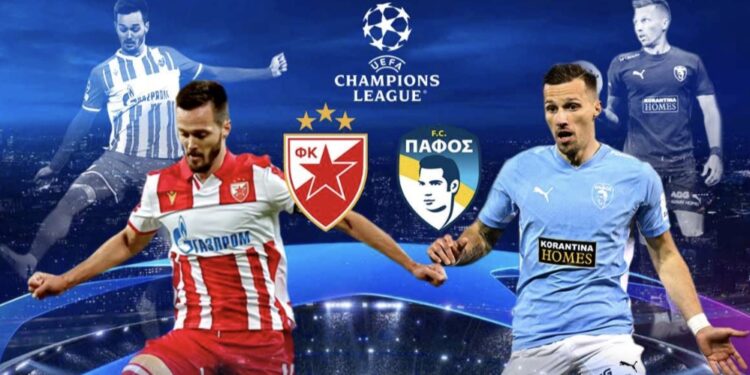 Pafos iznenadio Zvezdu, crveno-beli sa golom zaostatka idu na Kipar