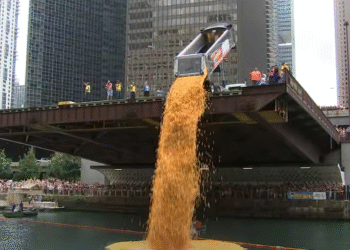 Spektakl na Čikaškoj reci: “Ducky Derby” skupio skoro $600.000 za Special Olympics Illinois