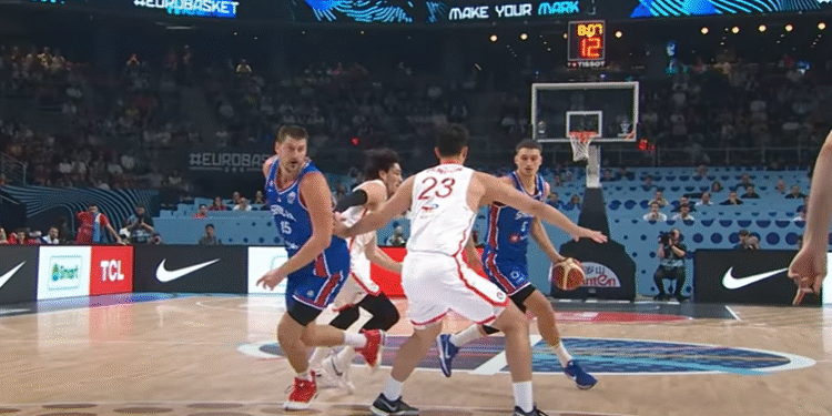 Košarkaši Srbije poraženi od Turske u poslednjem kolu Grupe A na EP (VIDEO)