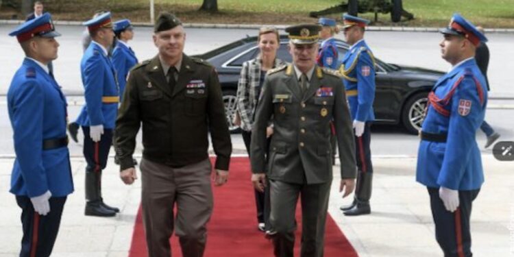 Komandant Nacionalne garde Ohaja u poseti Srbiji