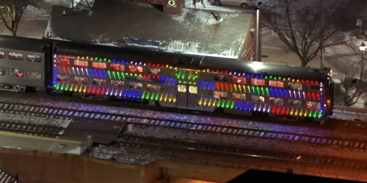 Vozovi praznične čarolije stižu u Čikago: Metra objavila raspored za decembar 2025