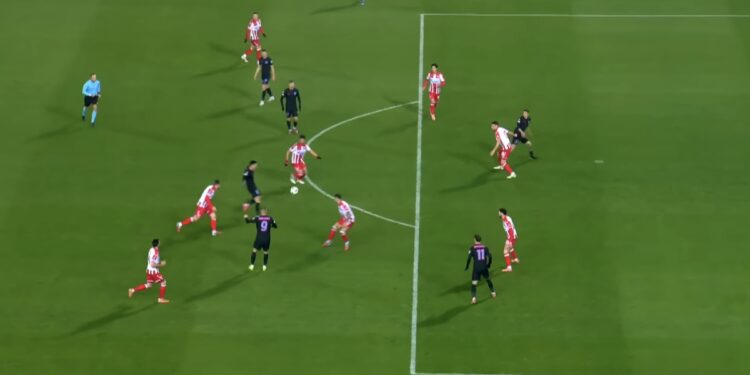 Velika pobeda Zvezde protiv FCSB-a, Duarte doneo sedmi bod crveno-belima