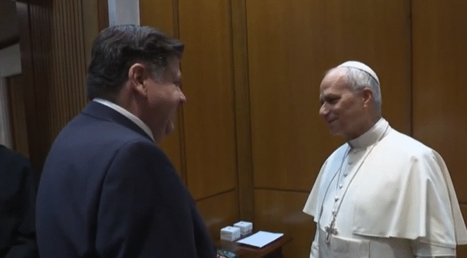 Guverner Pritzker u Vatikanu: Susret sa papom izazvao veliku pažnju