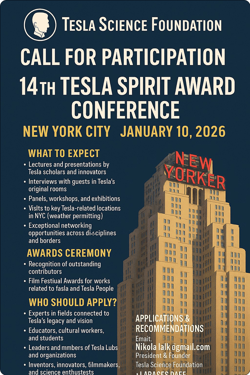 Međunarodna konferencija povodom 170 godina od rođenja Nikole Tesle; Foto: TNF 