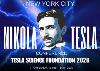 U godini velikih jubileja, Njujork postaje mesto susreta Tesline nauke, umetnosti i humanizma; Foto: TNF, poster