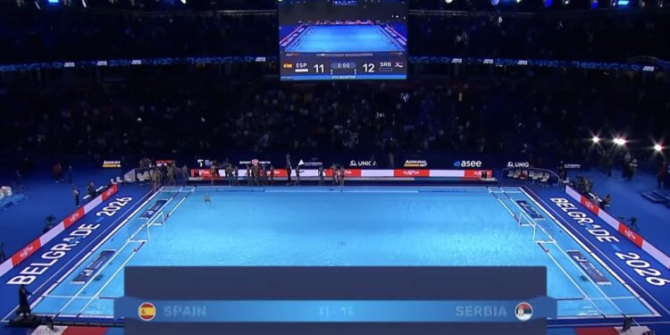 Rašović pogodio za pobedu nad Španijom, „delfini“ posle drame preuzeli prvo mesto