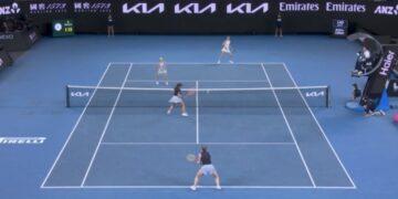 Aleksandra Krunić u finalu Australijan opena u konkurenciji dublova