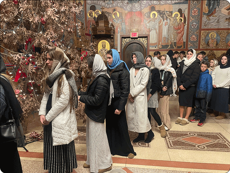 Bogosluženja prilagođena mladima kao centralni deo programa Zimskog kampa; Foto: Privatna arhiva 