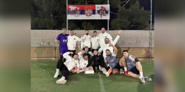 Fudbalski spektakl srpske dijaspore; Foto: Mini Srbijada