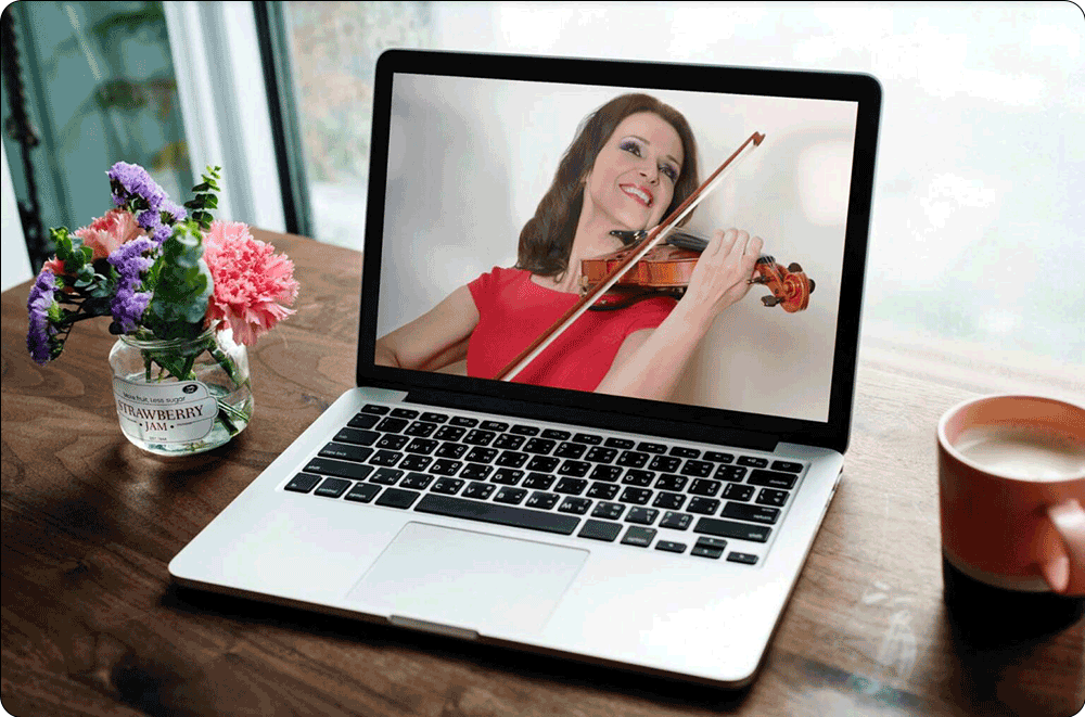 Online rad Marije Bubanj spaja učenike i pedagoga kroz preciznost tona i lični pristup; Foto: Privatna arhiva