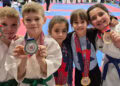 Mali borci Ippon Karate Team Chicago sa medaljama: Foto: Privatna arhiva