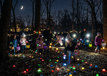 Noćna avantura za decu: U Vogt Woods stiže najzabavnija potraga za uskršnjim jajima