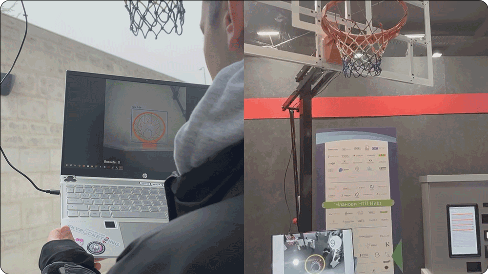 Niški startap želi da osvoji svet košarke; Foto: Privatna arhiva