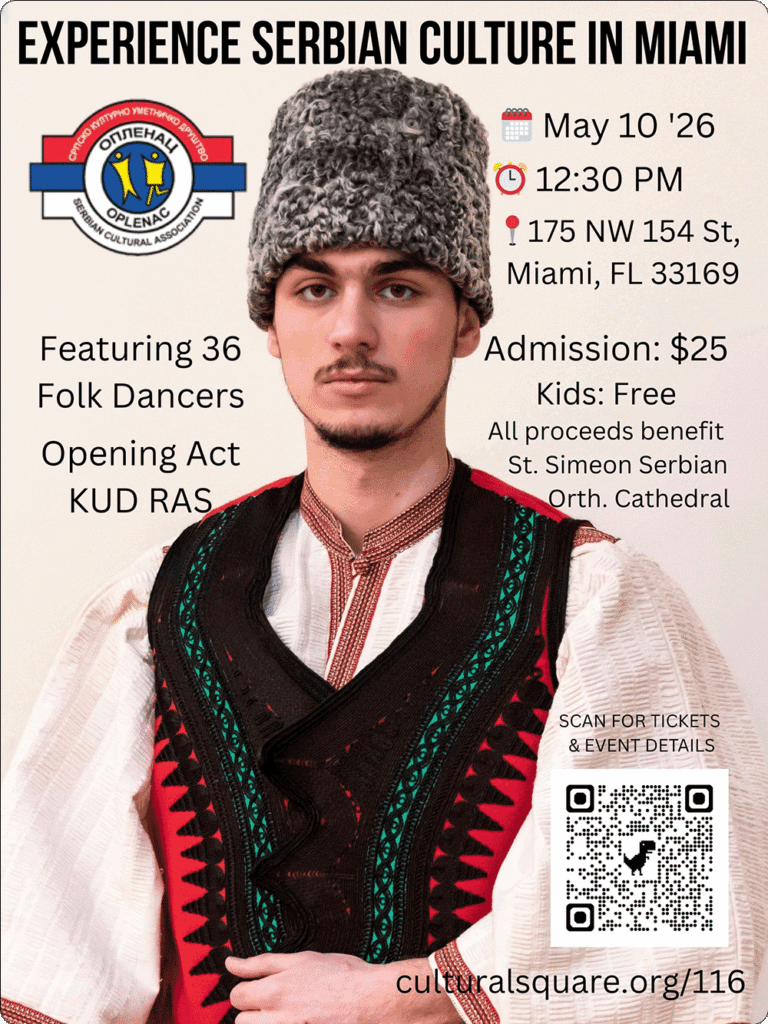 Srpsko kolo pred publikom dijaspore; Foto: culturalsquare.org