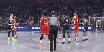 Partizan bliži finalu ABA lige, Zvezdin povratak zakuvao završnicu