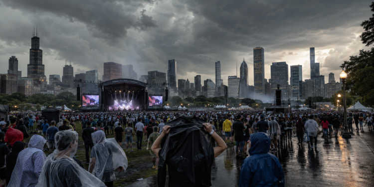 Kiša preti Lollapaloozi: Evo kada Čikago očekuju najjače oluje i moguće poplave