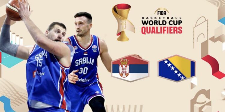 Jović i Jokić vodili Srbiju do pobede nad BiH, „orlovi“ prenose 10 bodova u drugu rundu kvalifikacija