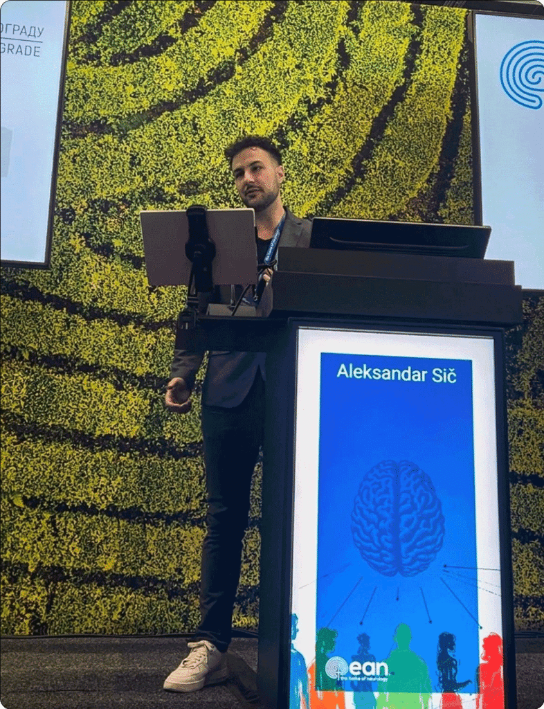 European Academy of Neurology Congress in Helsinki, Finland, 2025.