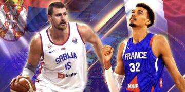 Srbija slavila posle neočekivane drame: Jokić nadigrao Vembanjamu