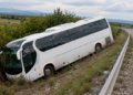 Autobus jedne srpske turističke agencije sleteo je 15. avgusta sa puta u Bugarskoj, dok se vraćao iz Kušadasija ka Srbiji.